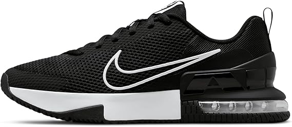 Nike Men's Air Max Alpha Trainer 6 price$95.00 Black Nike athletic shoe with white accents and air cushioning.