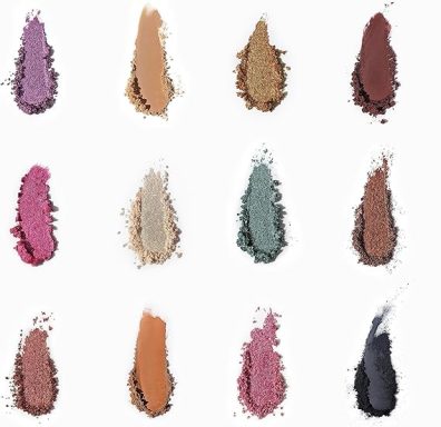 ISAMAYA Wild Star Pressed Pigment Palette Limited time deal $94.50 List: $105 Details | 10% Off Swatches of various eye shadow shades arranged in a grid pattern.