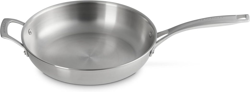 Le Creuset Stainless Steel Essential Fry Pan, 11" $99.95