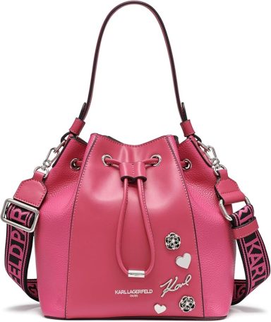 KARL LAGERFELD Paris Women's Adele Bucket Bag -40% $118.80 List Price: $198.00